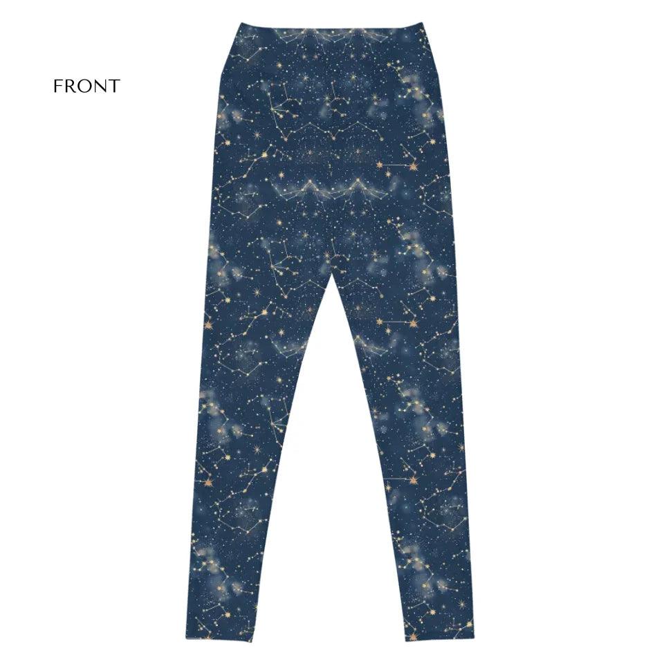 Custom Celestial Constellation Leggings and Joggers - ARTFULANE