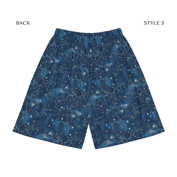 Custom Celestial Constellation Shorts - ARTFULANE