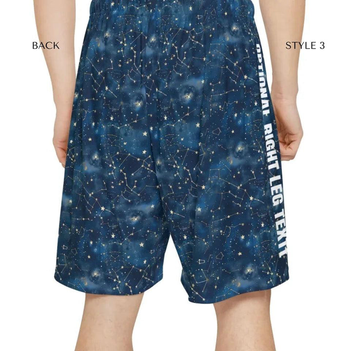 Custom Celestial Constellation Shorts - ARTFULANE