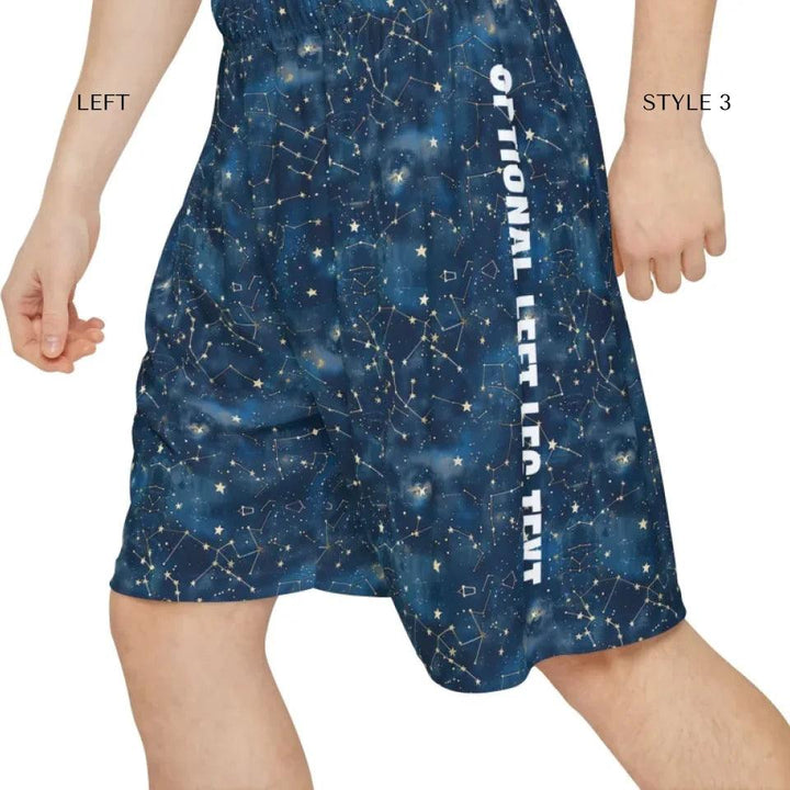 Custom Celestial Constellation Shorts - ARTFULANE