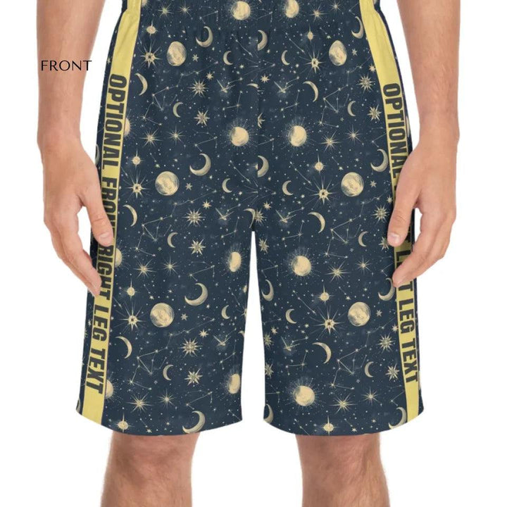 Custom Celestial Constellation Shorts - ARTFULANE