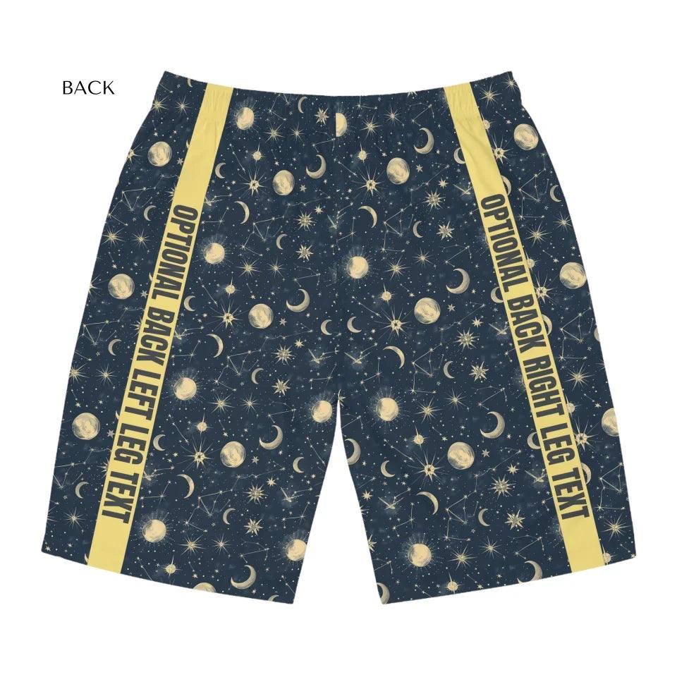 Custom Celestial Constellation Shorts - ARTFULANE