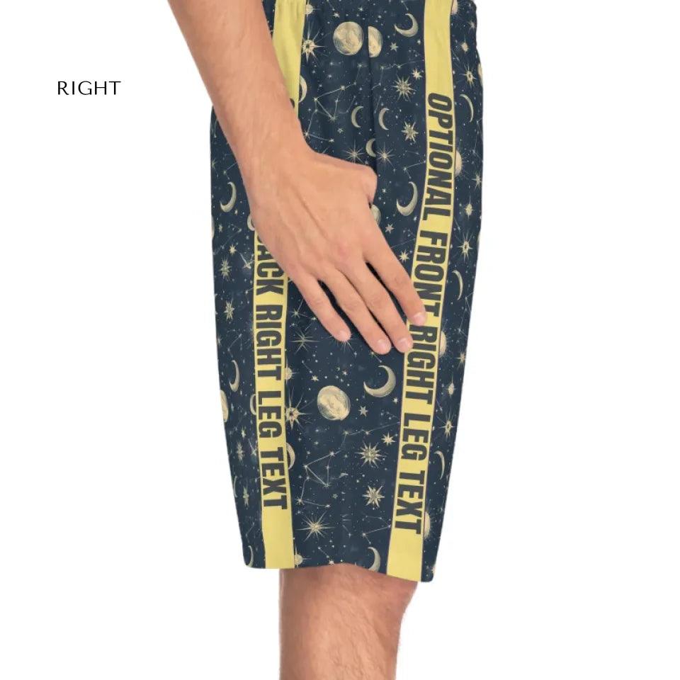 Custom Celestial Constellation Shorts - ARTFULANE
