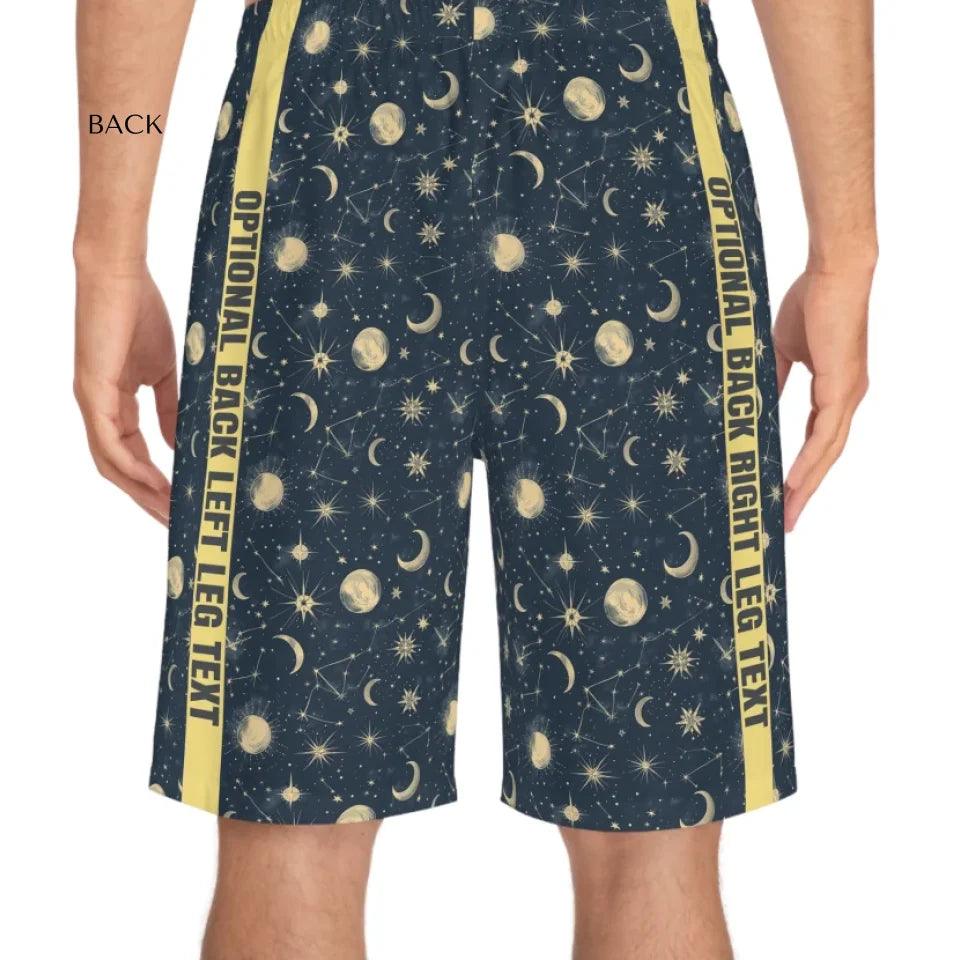 Custom Celestial Constellation Shorts - ARTFULANE