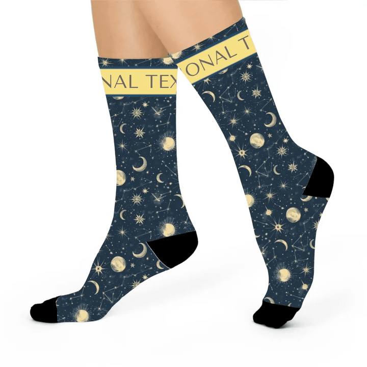 Custom Celestial Constellation Socks - ARTFULANE