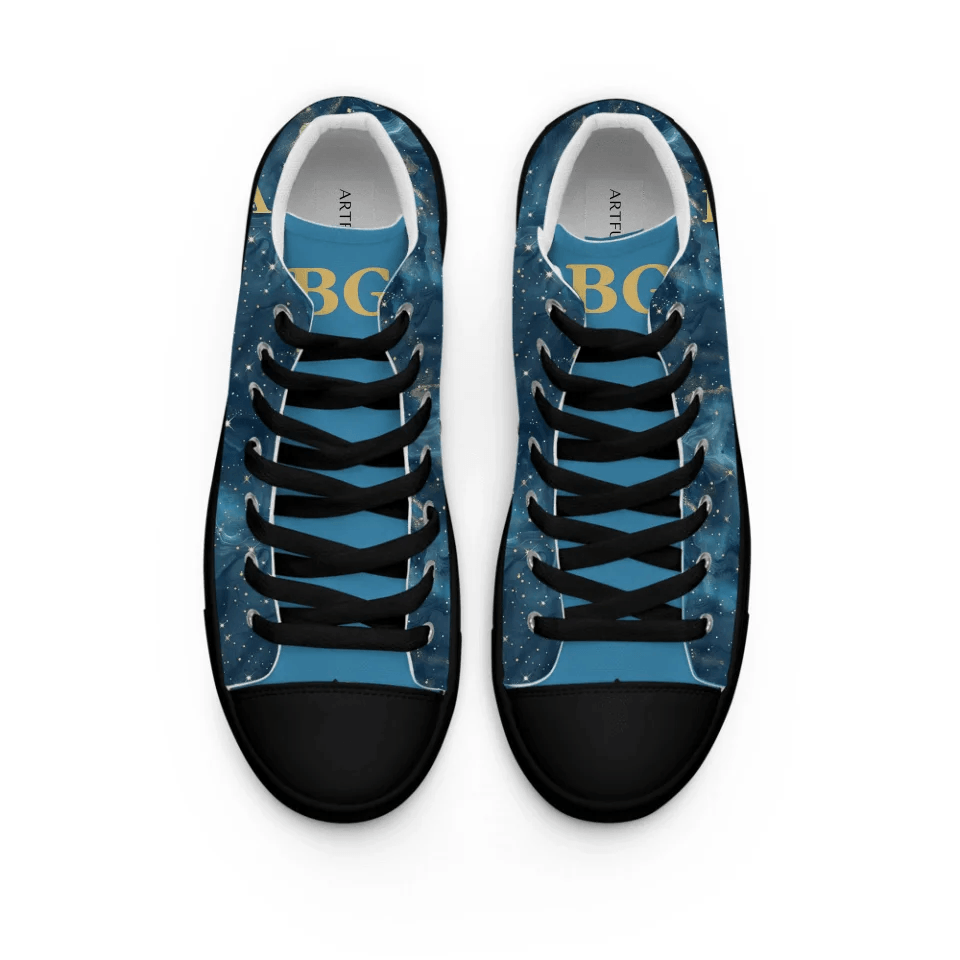 Custom Celestial Constellations Shoes - ARTFULANE