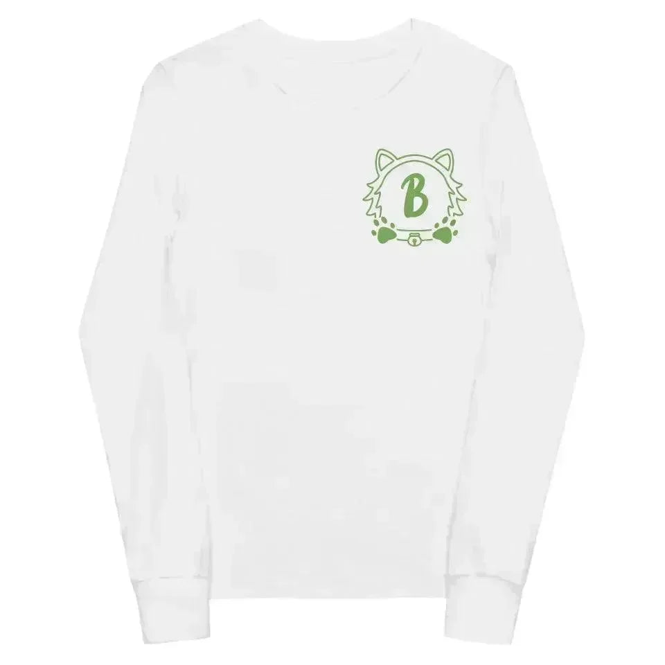 Custom Embroidered Cat Dog Monogram Long Sleeve T-Shirt - ARTFULANE