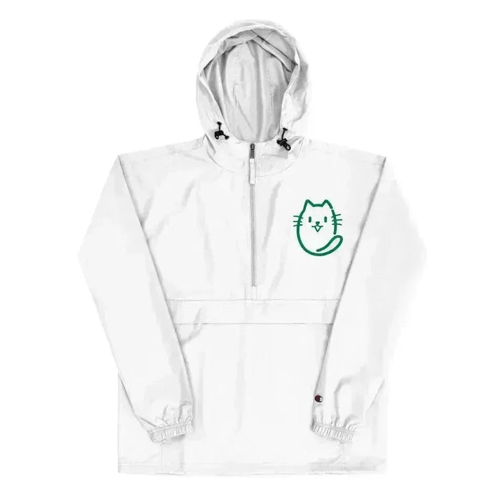 Custom Embroidered Cat Initial Jacket - ARTFULANE
