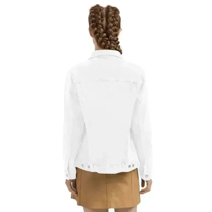 Custom Embroidered Cat Initial Jacket - ARTFULANE