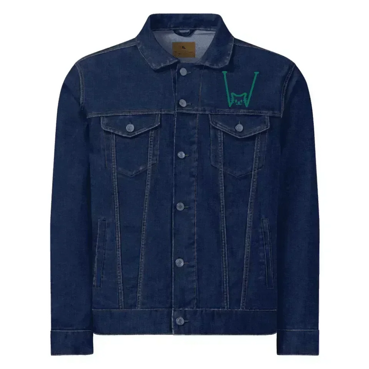 Custom Embroidered Cat Initial Jacket - ARTFULANE