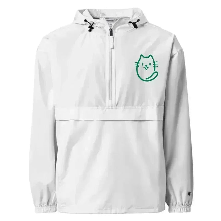 Custom Embroidered Cat Initial Jacket - ARTFULANE