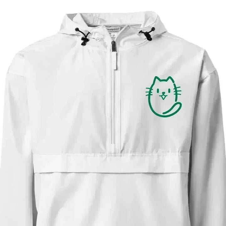 Custom Embroidered Cat Initial Jacket - ARTFULANE