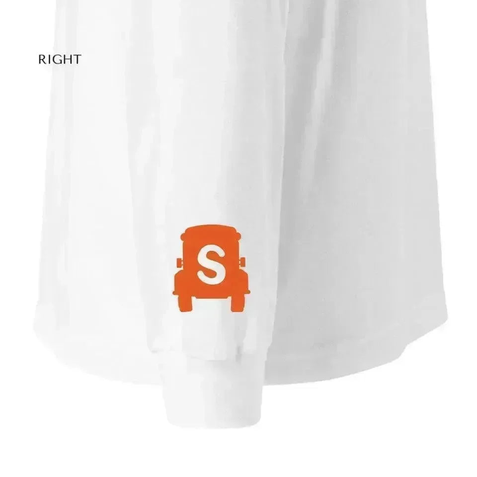 Custom Embroidered School Bus T-Shirt - ARTFULANE