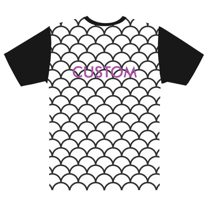 Custom Geometric Line Art T-Shirt - ARTFULANE
