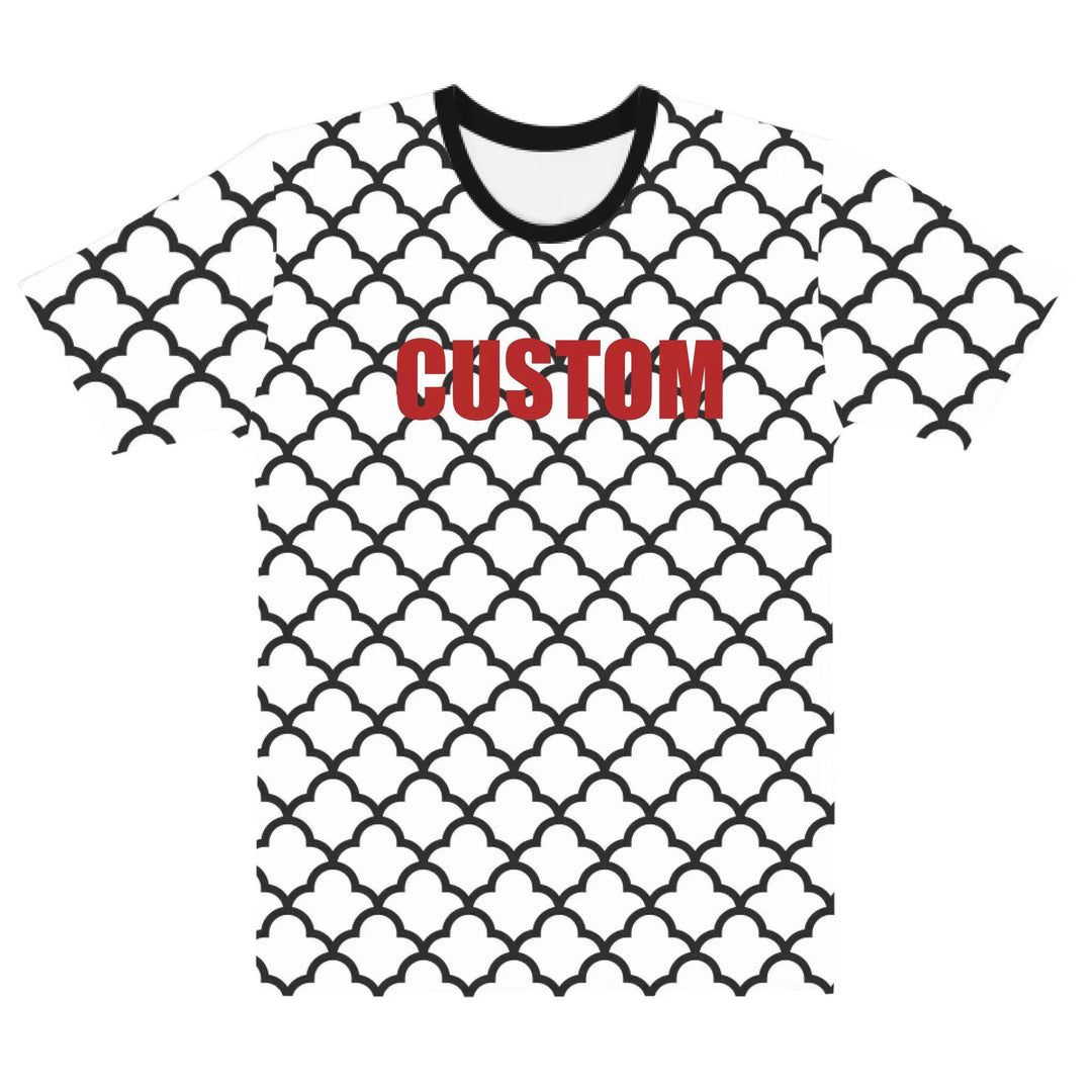 Custom Geometric Line Art T-Shirt - ARTFULANE