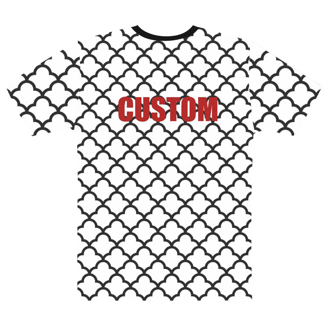 Custom Geometric Line Art T-Shirt - ARTFULANE