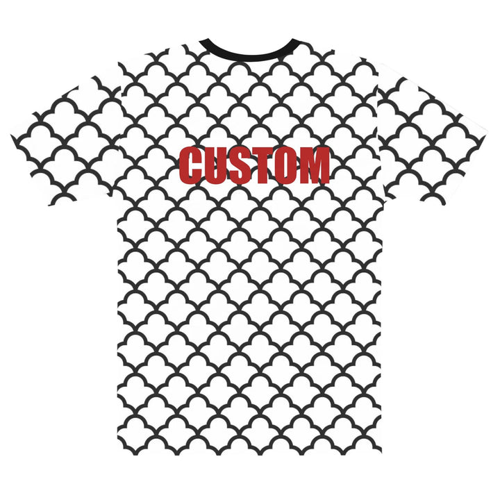 Custom Geometric Line Art T-Shirt - ARTFULANE