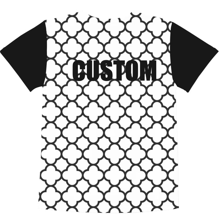 Custom Geometric Line Art T-Shirt - ARTFULANE