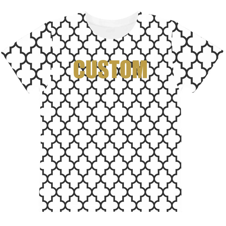 Custom Geometric Line Art T-Shirt - ARTFULANE
