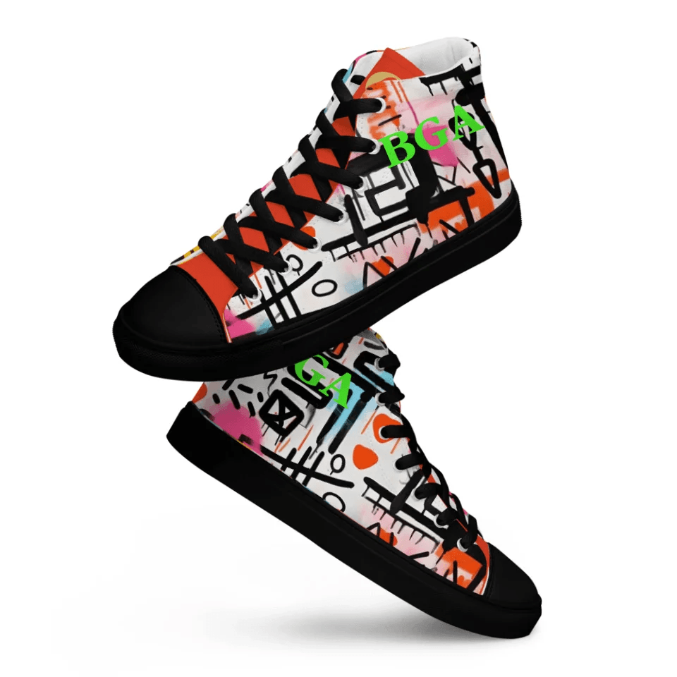 Custom Graffiti Canvas Shoes Personalized High Tops – ARTFULANE