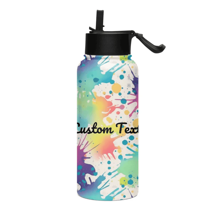 Custom Paint Splashes Bottles and Tumblers - ARTFULANE