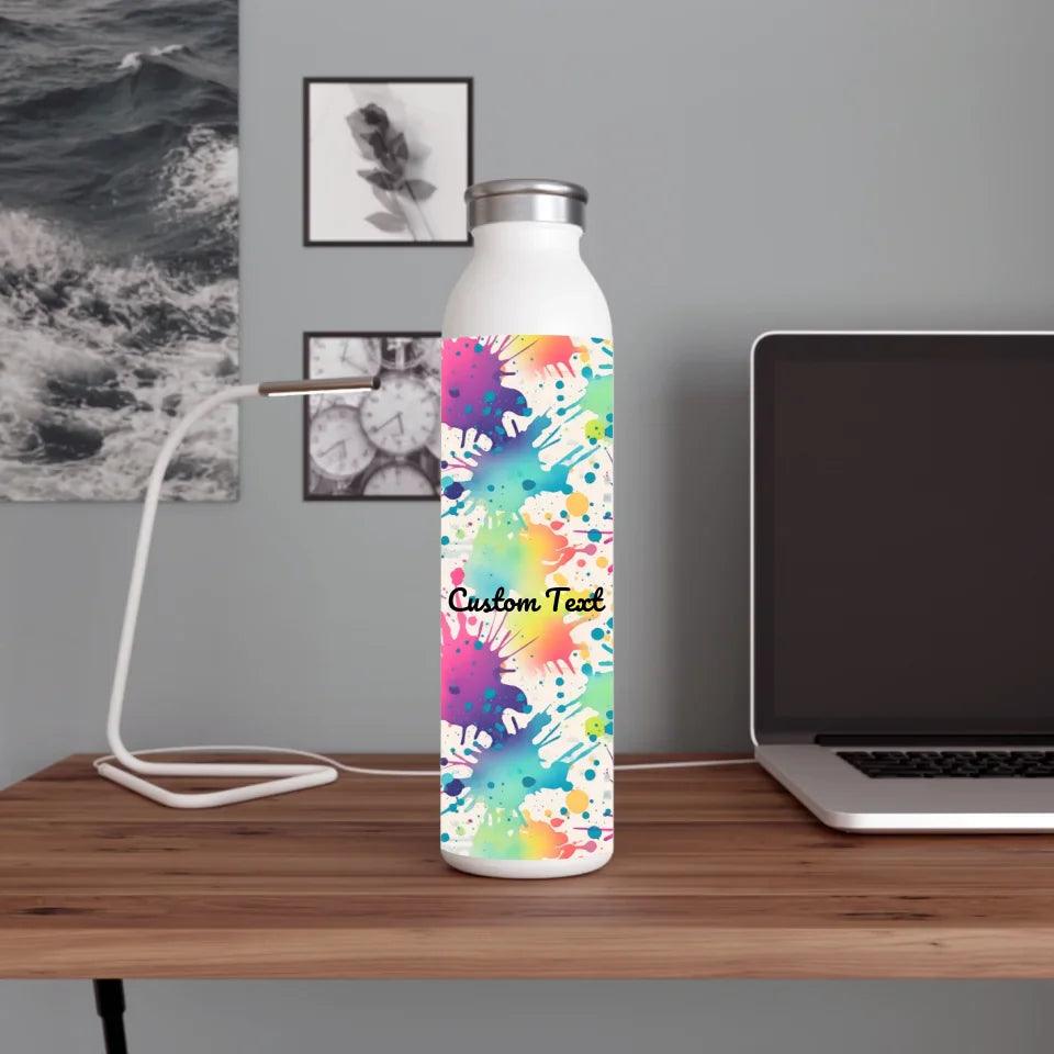 Custom Paint Splashes Bottles and Tumblers - ARTFULANE