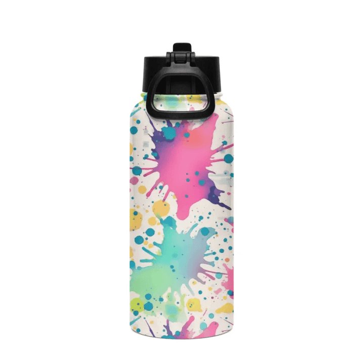 Custom Paint Splashes Bottles and Tumblers - ARTFULANE