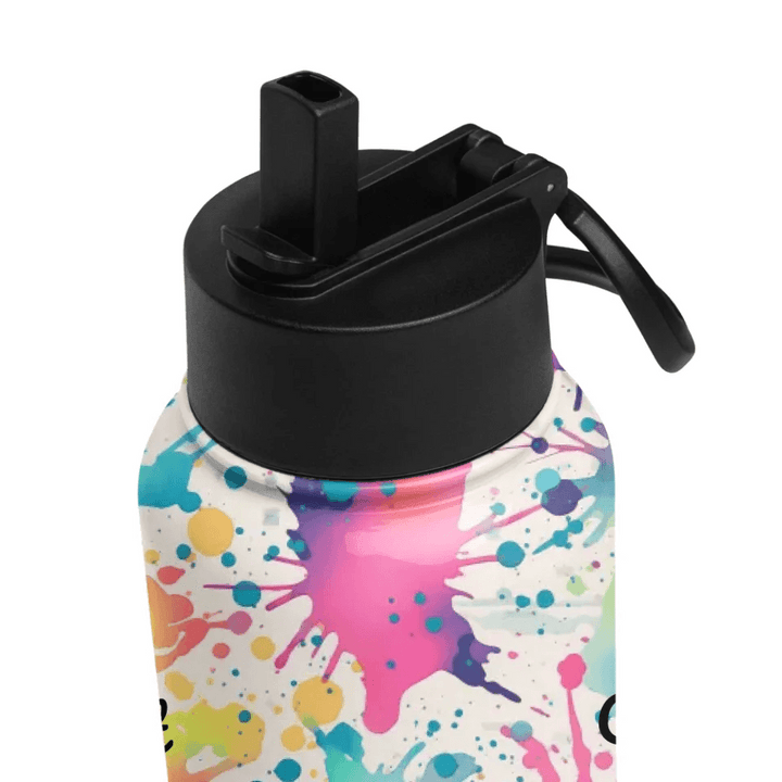Custom Paint Splashes Bottles and Tumblers - ARTFULANE