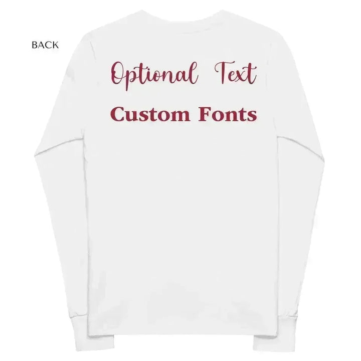 Custom Quirky Whimsical Christmas Long Sleeve T-Shirt - ARTFULANE
