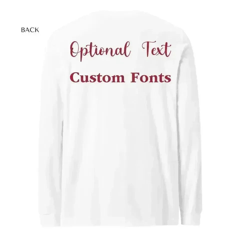Custom Quirky Whimsical Christmas Long Sleeve T-Shirt - ARTFULANE