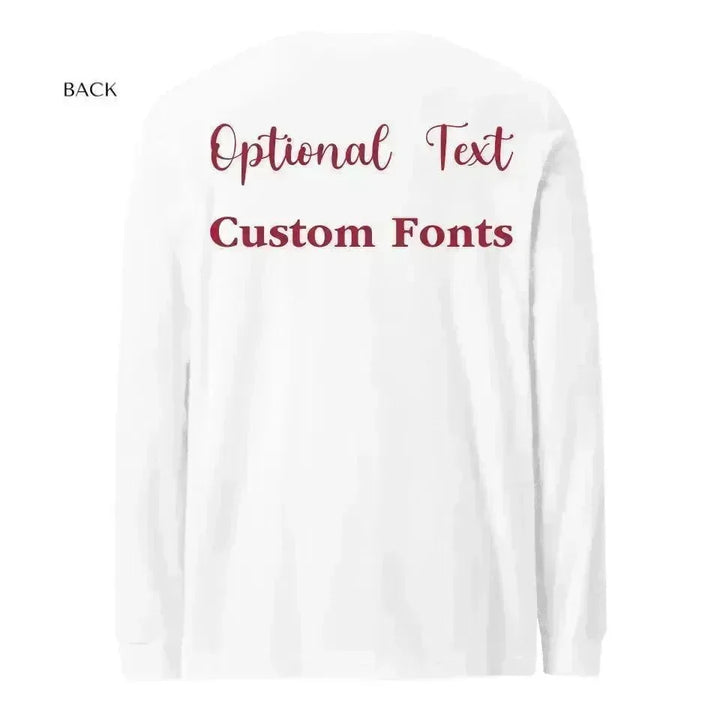 Custom Quirky Whimsical Christmas Long Sleeve T-Shirt - ARTFULANE
