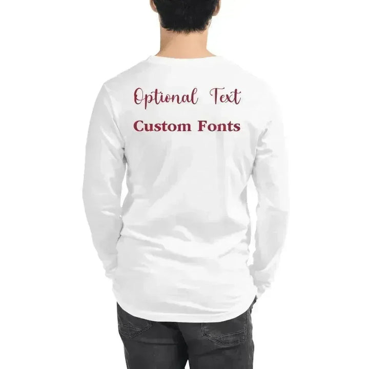 Custom Quirky Whimsical Christmas Long Sleeve T-Shirt - ARTFULANE