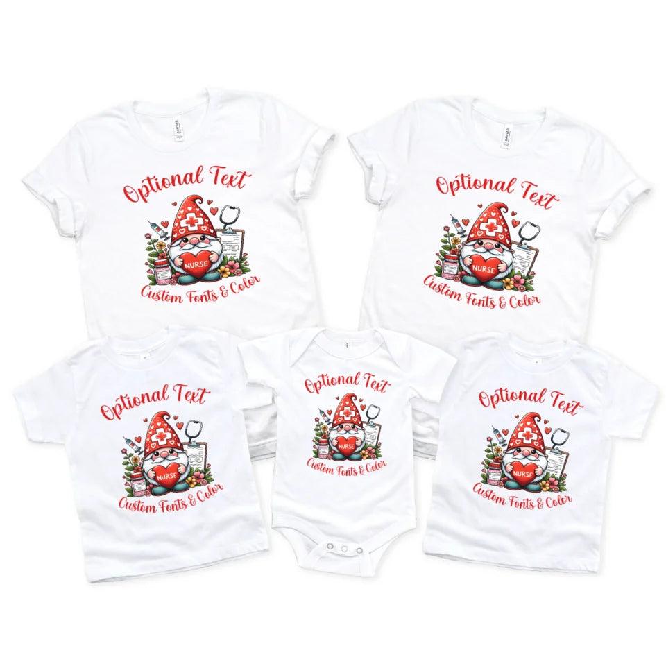 Custom Valentine Nurse T-Shirt - ARTFULANE