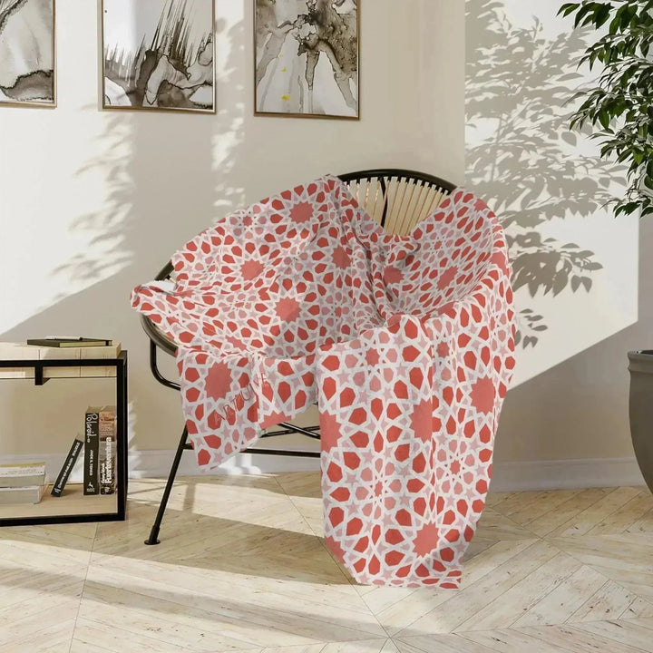 Geometric Moroccan Blanket - ARTFULANE