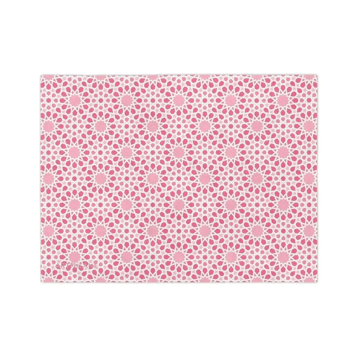 Geometric Moroccan Blanket - ARTFULANE