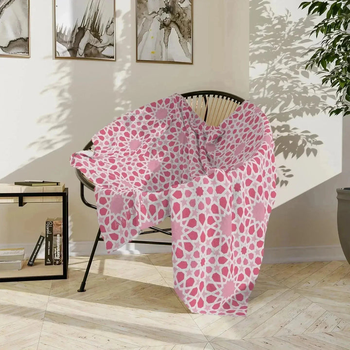 Geometric Moroccan Blanket - ARTFULANE
