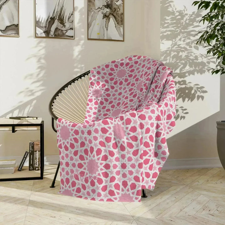 Geometric Moroccan Blanket - ARTFULANE