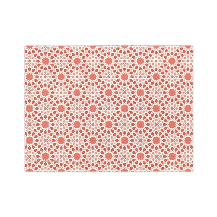 Geometric Moroccan Blanket - ARTFULANE