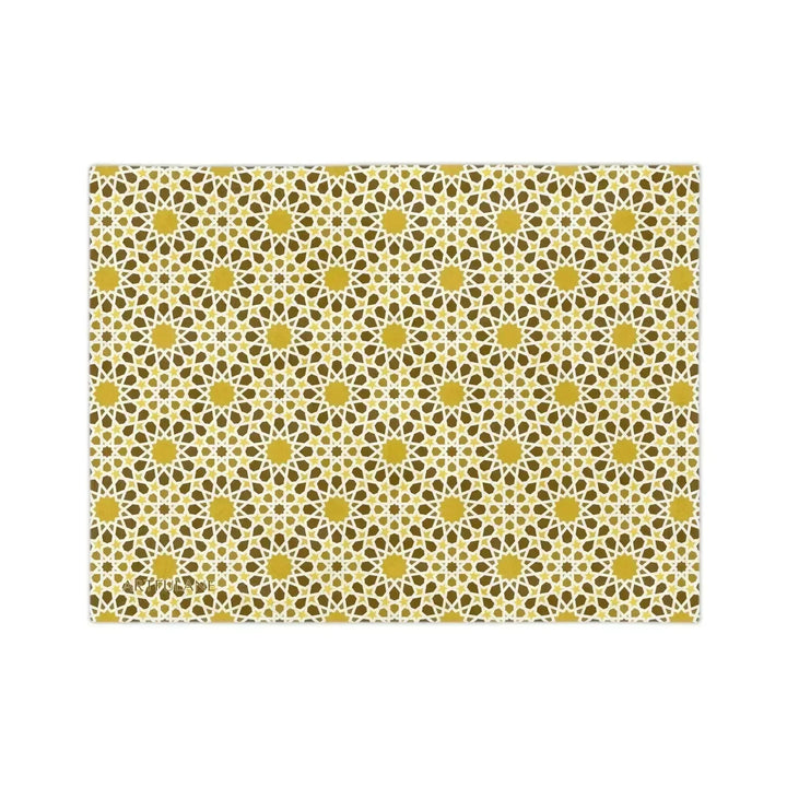 Geometric Moroccan Blanket - ARTFULANE