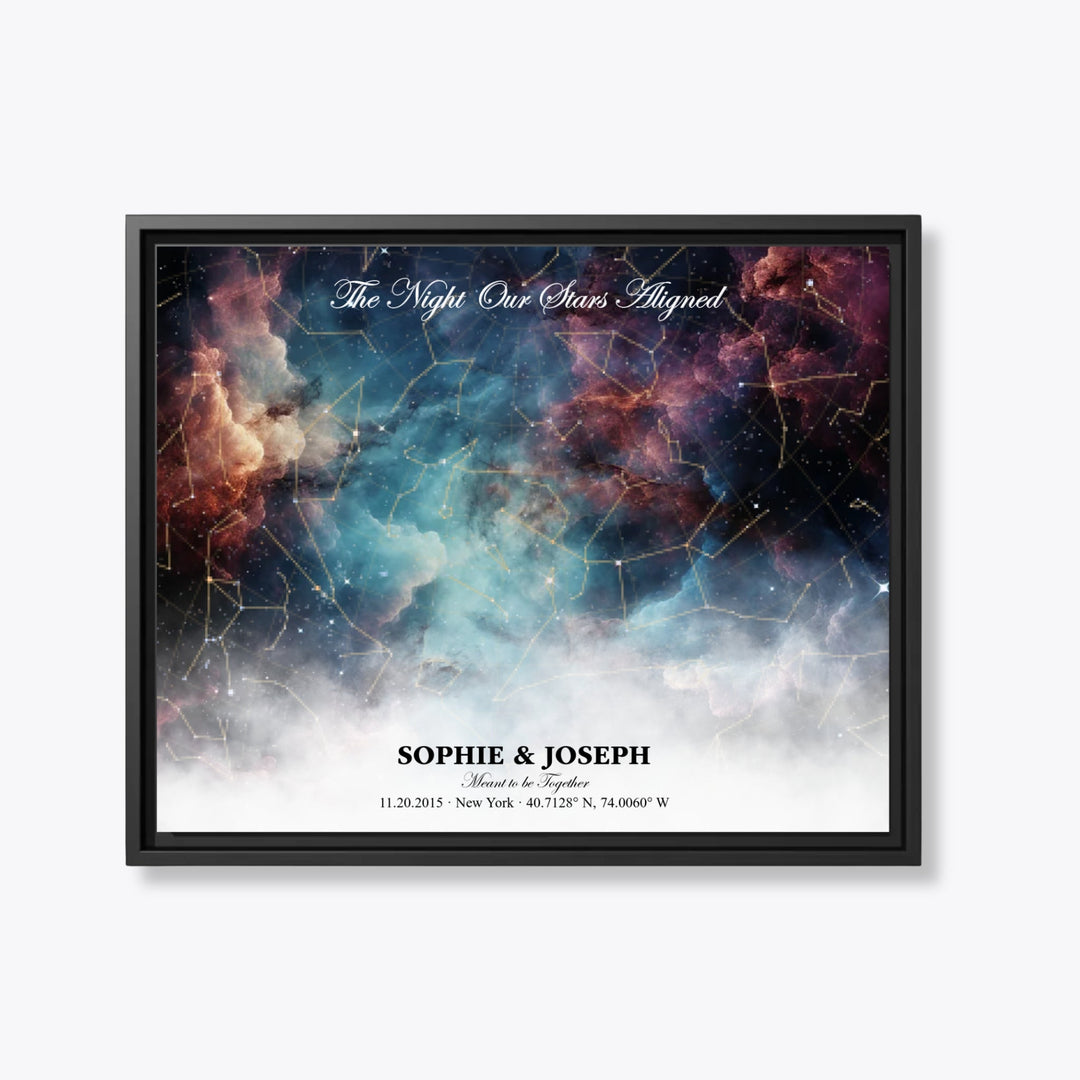 Custom Star Maps Art