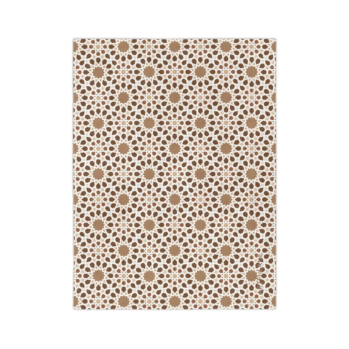 Geometric Moroccan Art Blanket - ARTFULANE