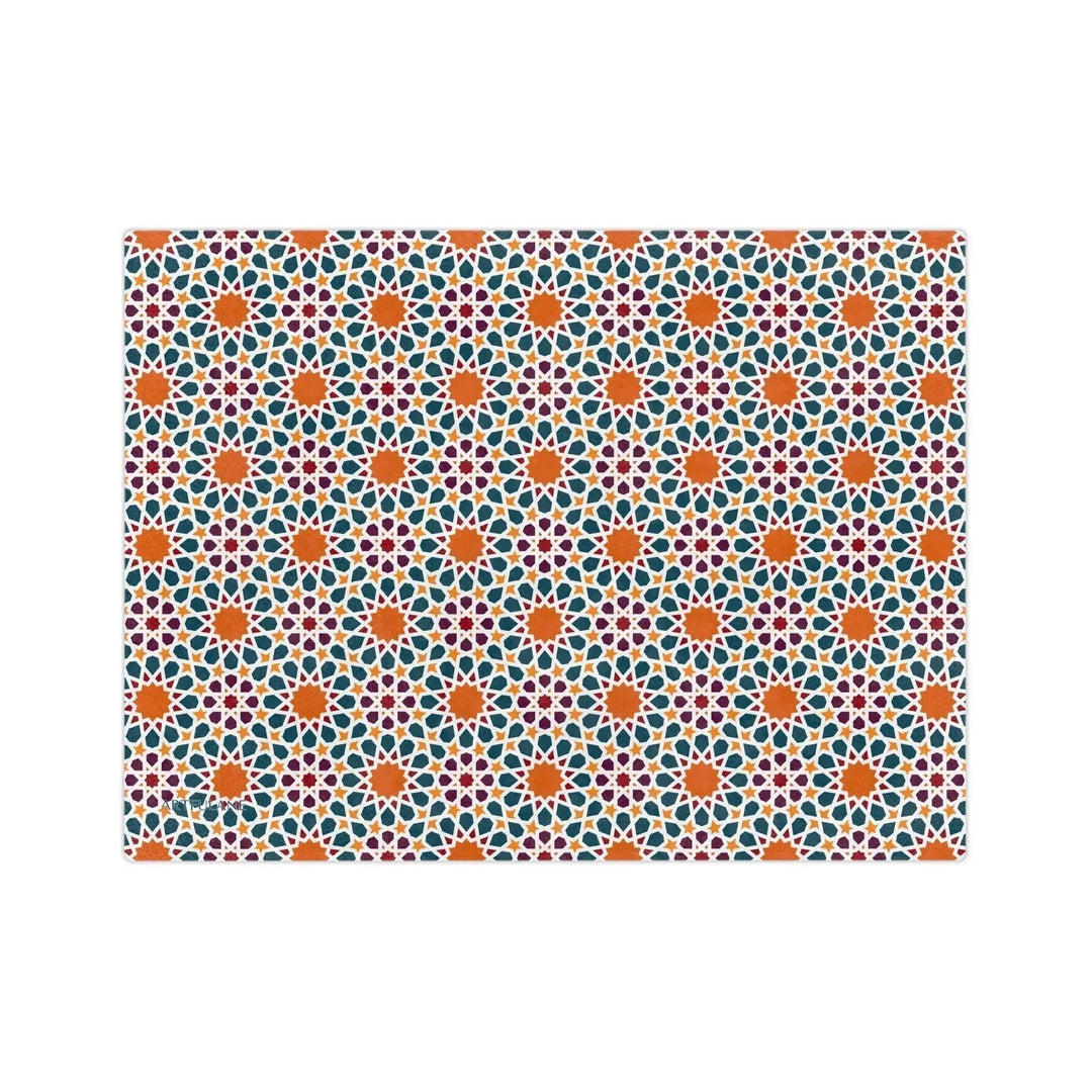 Geometric Moroccan Art Blanket - ARTFULANE