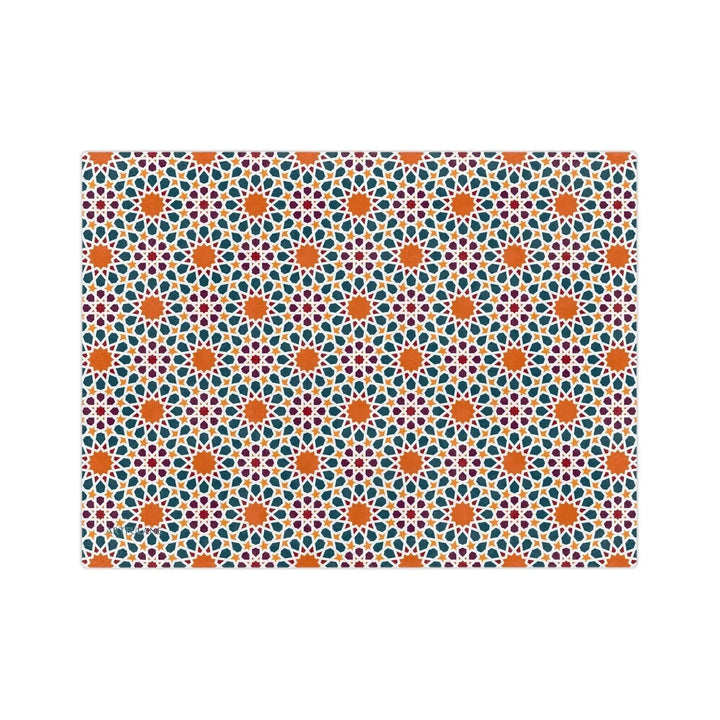 Geometric Moroccan Art Blanket - ARTFULANE