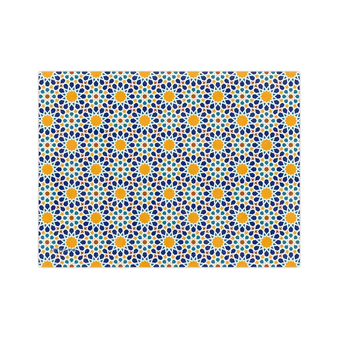Geometric Moroccan Art Blanket - ARTFULANE
