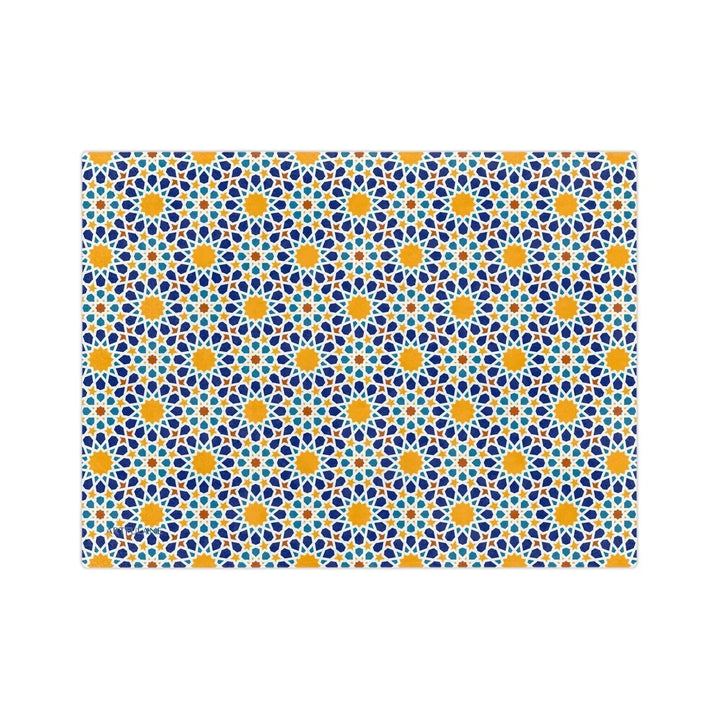 Geometric Moroccan Art Blanket - ARTFULANE