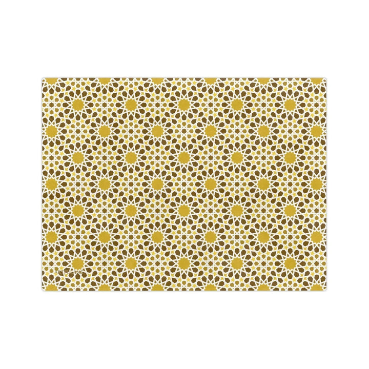 Geometric Moroccan Art Blanket - ARTFULANE