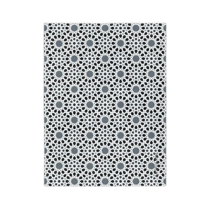 Geometric Moroccan Art Blanket - ARTFULANE