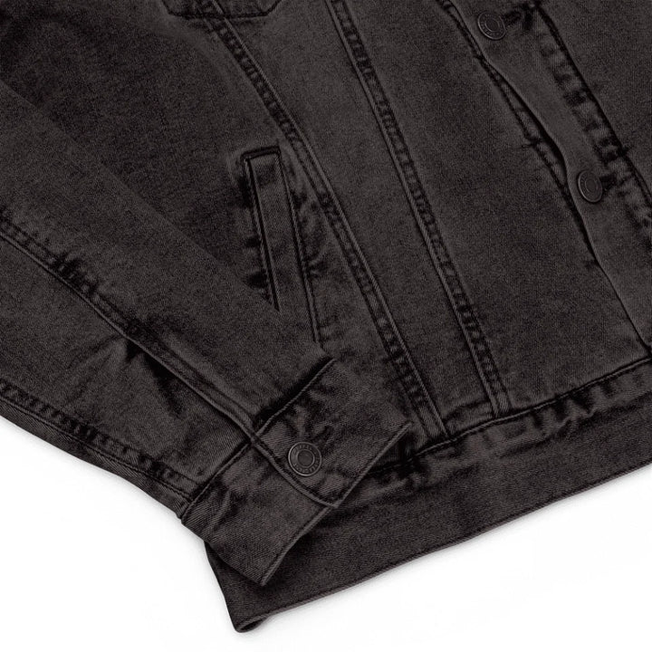 Jacke mit individuell besticktem Curly-Initial-Print