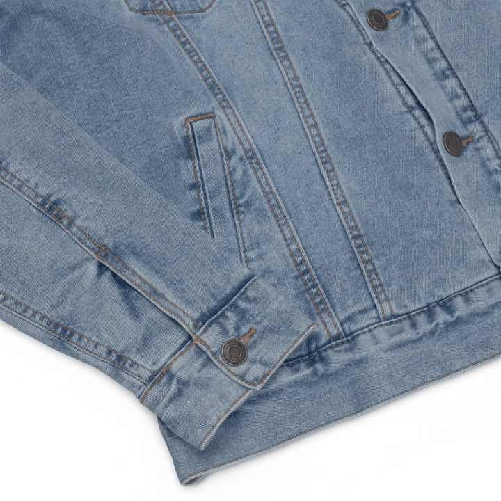 Jacke mit individuell besticktem Curly-Initial-Print