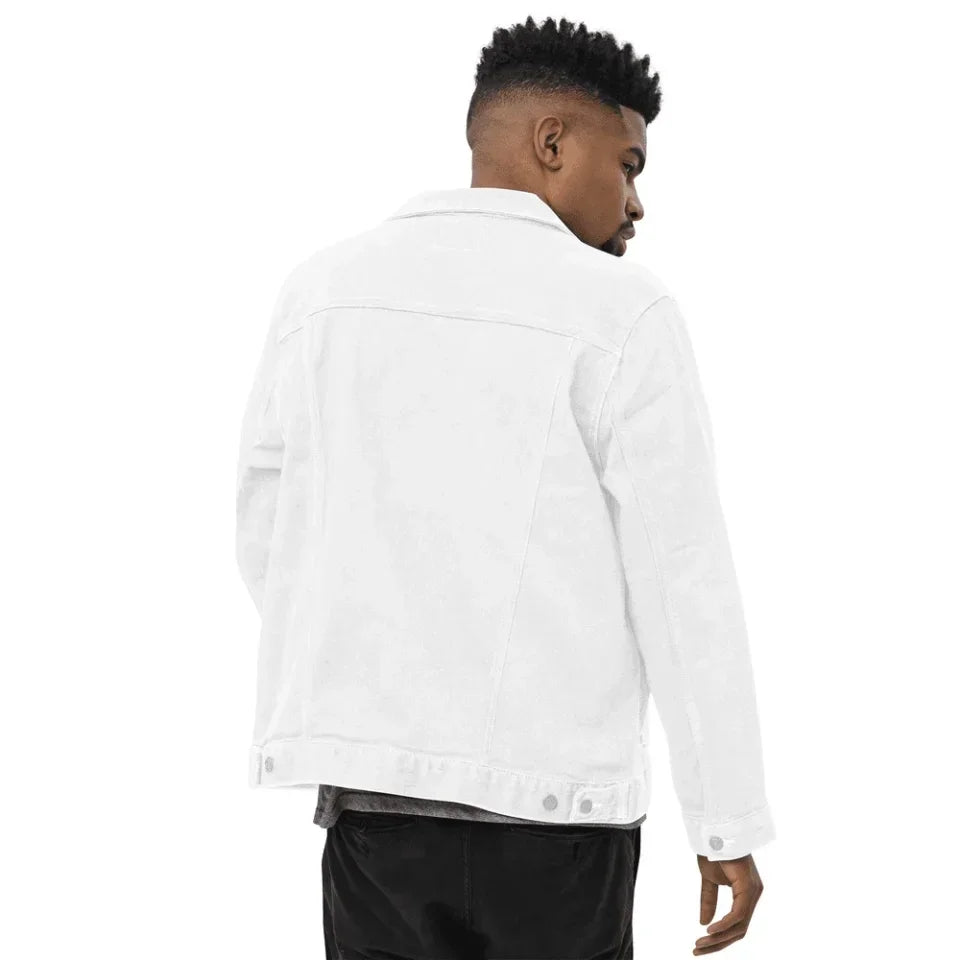 Chaqueta con monograma de hoja de otoño bordado personalizado